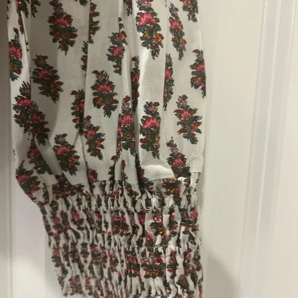 New with Tags Veronica Beard Alivia Floral Print Blouse Size 8 - Picture 6 of 8